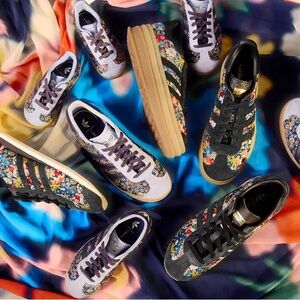 ADIDAS X LIBERTY LONDON | 6.5 | Gazelle Bold Thick Gum Platform Sneakers NWB